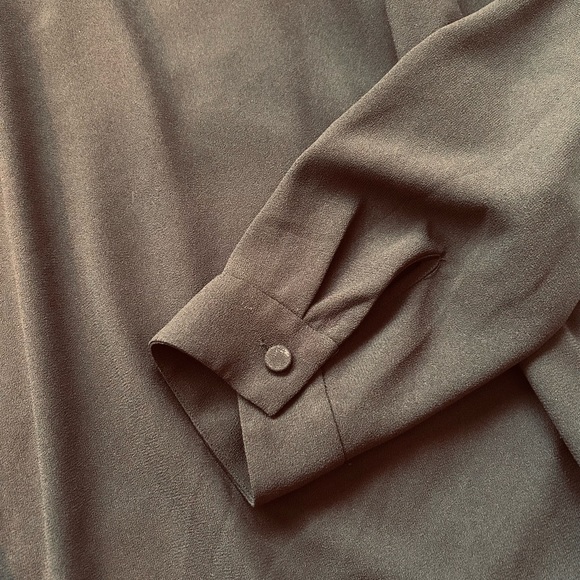 Zara brown blouse in size large - Picture 4 of 4